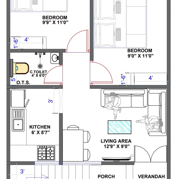 2 BHK Varanasi-2