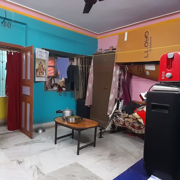 RG-AD-216 : 2BHK Un-Furnished Property at Dakshineswar, Kolkata for Sale. Contact +91 98300 42930-3