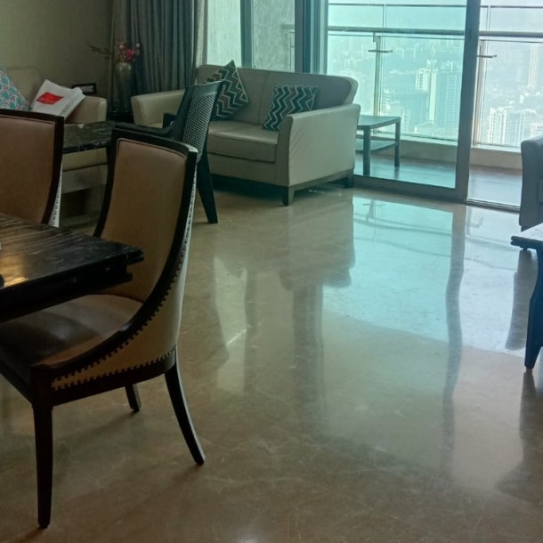 Rent a Comfortable 3BHK Semi-Furnished Flat in DB Woods-0