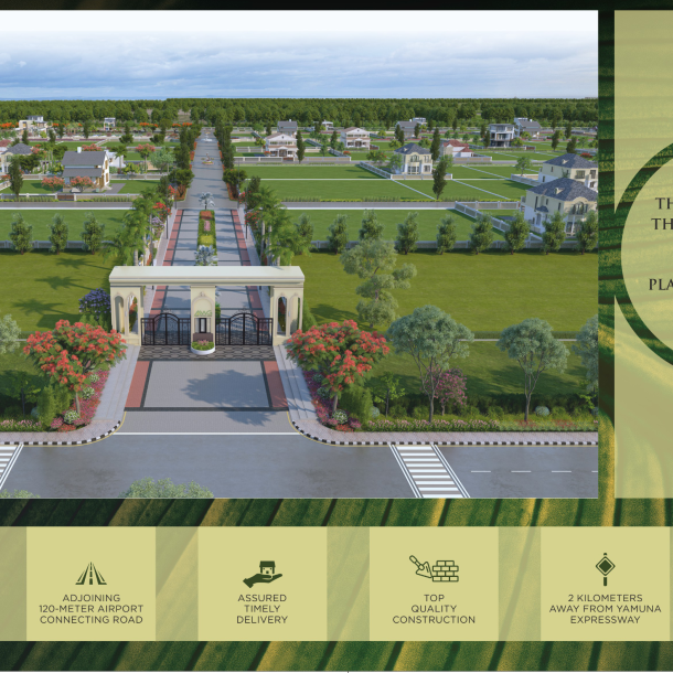 Aero Western Green Farmhouses for Sale, Greater Noida - Exclusive Living Amidst Nature-9