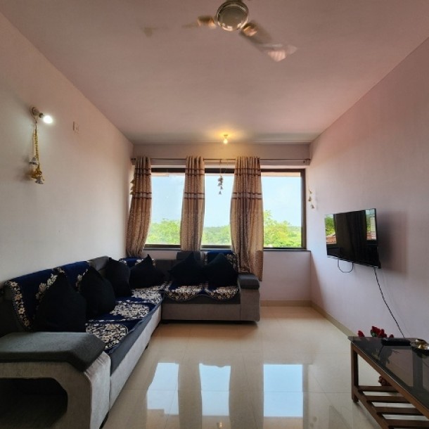 2 Bhk 83sqmt flat Semi-furnished for Sale in Thivim, North-Goa.(50L)-0