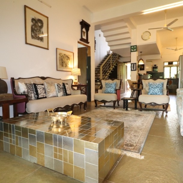 3Bhk Luxury Furnished Valley view Villa for Rent in Porvorim, North-Goa. (1.25L)-0