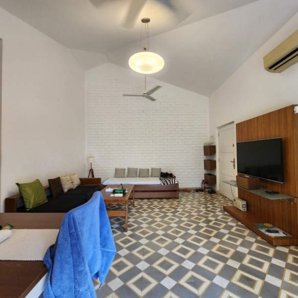 1 Bhk 85sqmt flat furnished for Sale in Reis-Magos, North-Goa.(1.35Cr)-2