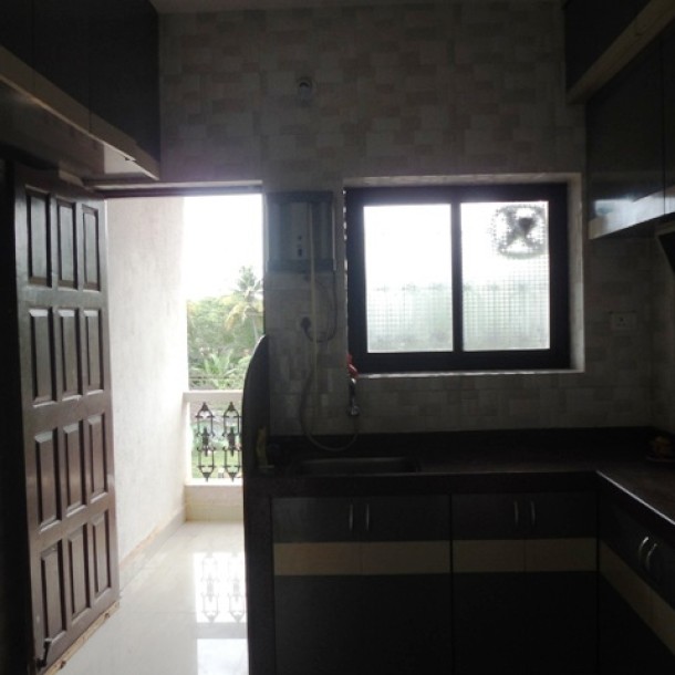 2Bhk 101sqmt flat Semi-furnished for Rent in Nerul-Verem, North-Goa.(32k)-2