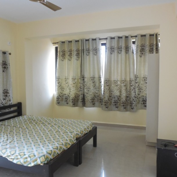 2Bhk 101sqmt flat Semi-furnished for Rent in Nerul-Verem, North-Goa.(32k)-5