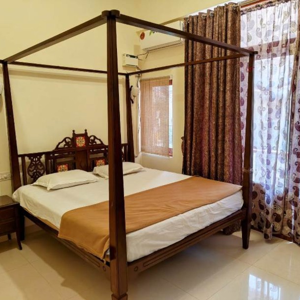 3 Bhk Twin Villa, 168sqmt furnished for Rent in Siolim, North-Goa.(1L)-7