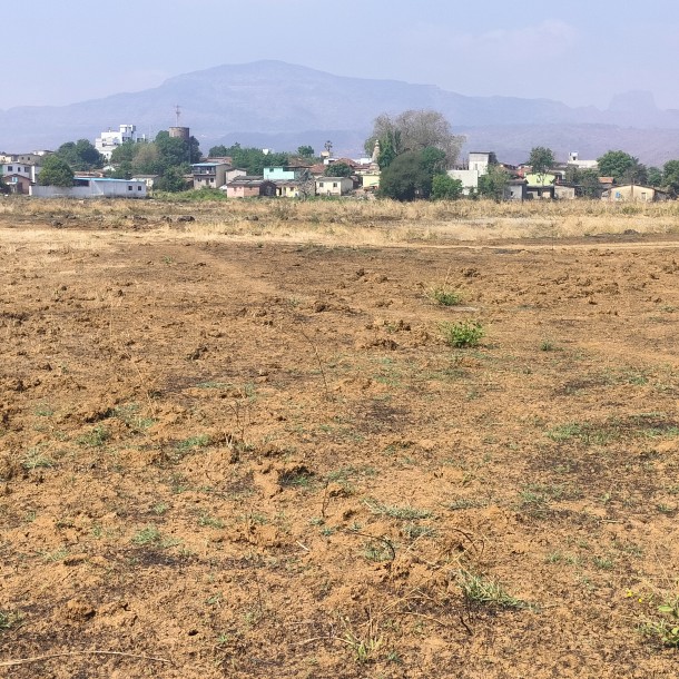 Agriculture land 34 goontha near river near Shelu near karjat-3