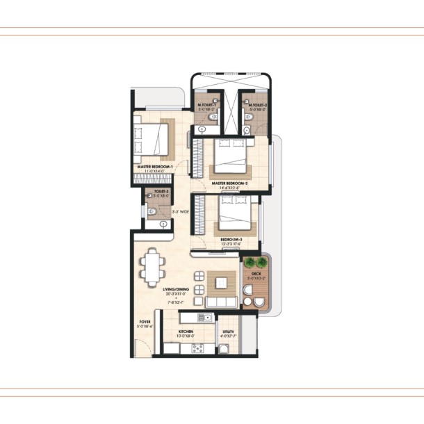 2BHK@1.10Cr onw. at Lodha Panache hinjewadi Phase 1 Pune-4