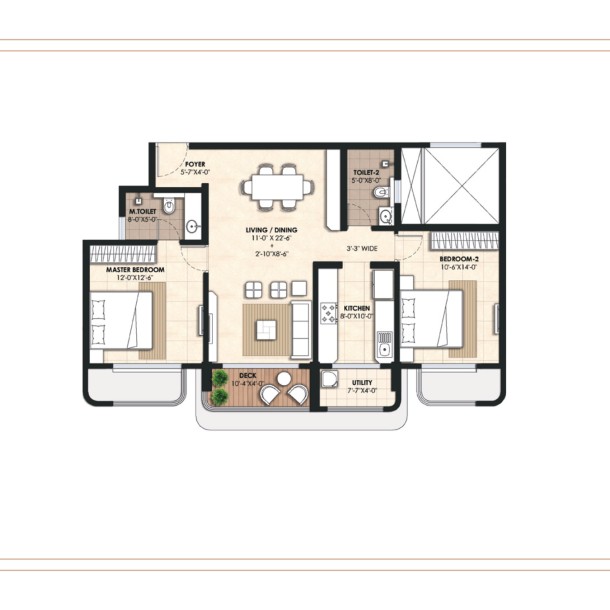 3BHK@1.35Cr onw. at Lodha Panache hinjewadi Phase 1 Pune-5