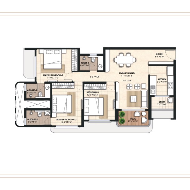 3BHK@1.35Cr onw. at Lodha Panache hinjewadi Phase 1 Pune-6