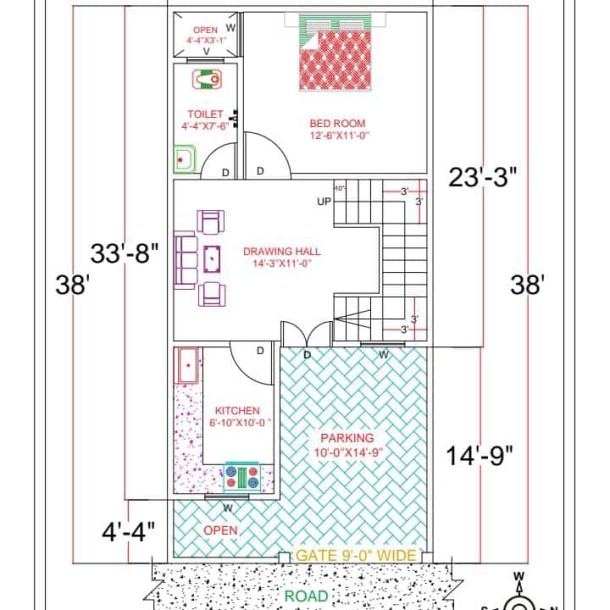 Spacious Elegance: 4 BHK Duplex for Sale in Varanasi - Your Dream Home Awaits!-4