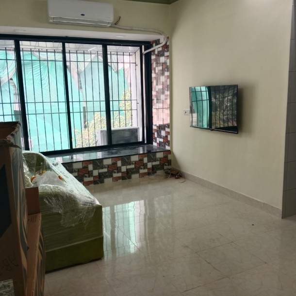 Rent a Comfortable 1BHK Semi-Furnished Flat in  Kshitij CHS-6