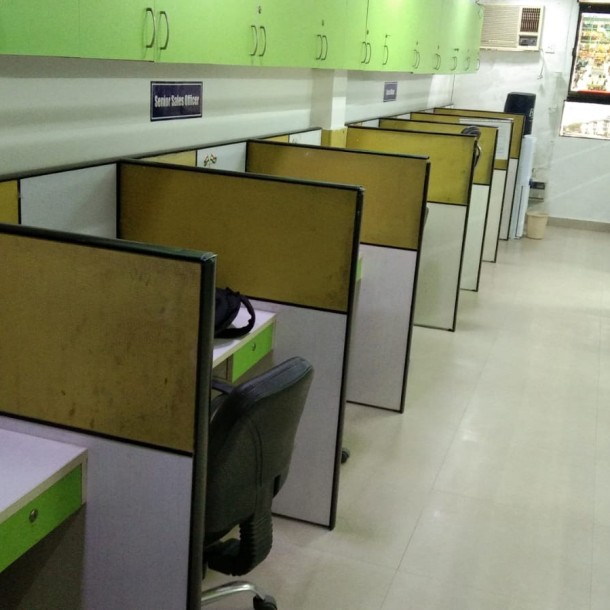 500 Sq Ft. Fully Furnished Office Space for Rent in Sector 19 Market Faridabad-0