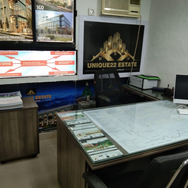 500 Sq Ft. Fully Furnished Office Space for Rent in Sector 19 Market Faridabad-1