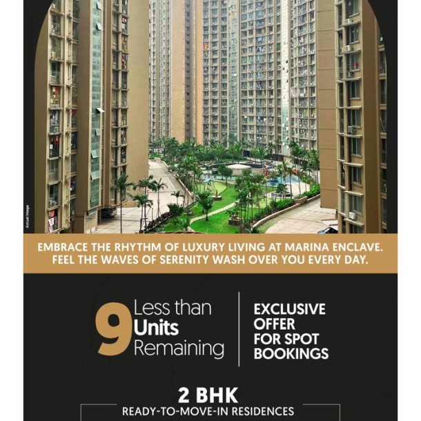 Marina Enclave Malad West: 1 & 2 BHK Apartments from ₹1.12 Cr | Possession Dec 2024-0