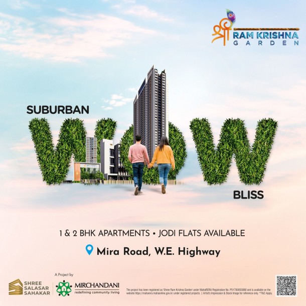 Shree Ram Krishna Garden, Miraroad: G+39 Tower with 2 BHK Apartments | Possession Dec 2027-0