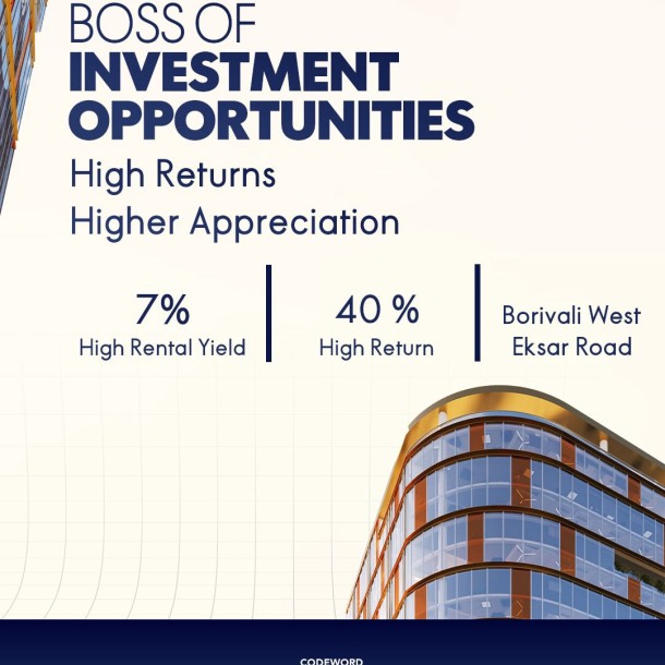 Codeword Boss: Premium 421 sq. ft. Office Space in Borivali West | Possession March 2026-1