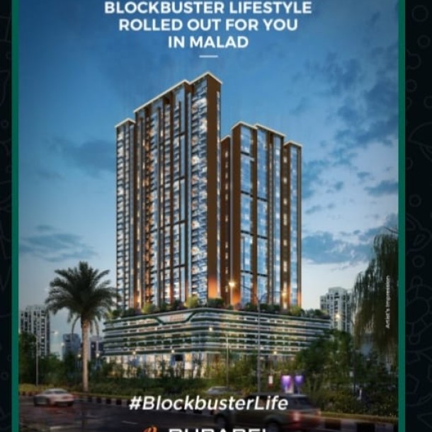 Luxury 2BHK Apartments at Ruparel Stardom, Malad West | 744 sq.ft | Starting at ₹2.11 Cr | Possession June 2028-0