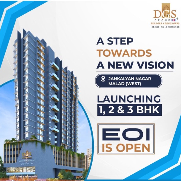 Luxury 2BHK Apartments in Malad West | G+21 Tower | 601 Sq.ft | ₹1.49 Cr | Possession 2025-1