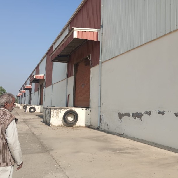 Prime 65,000 Sq. Ft. Warehouse on 3 Acres with Top-Notch Facilities in Tauru Bilaspur Road.-1