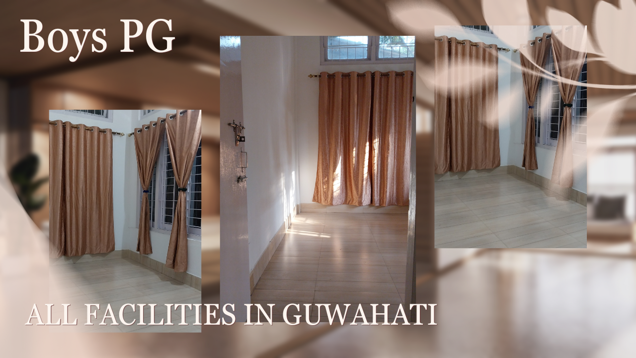 Boys PG with All Facilities in Guwahati: Single, Double & Triple Rooms Available