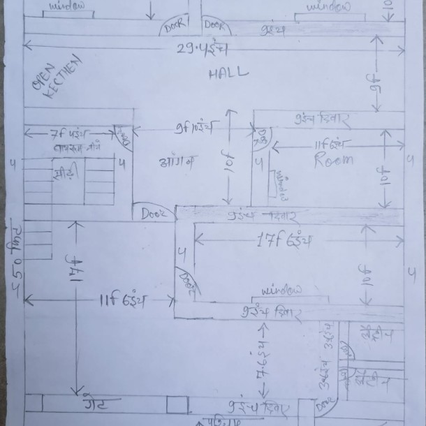 Ready-to-Move House for Sale in Bijnor Market, Lucknow | ₹72 Lakhs-8