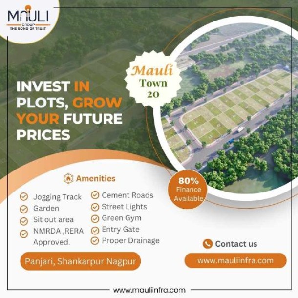 Nagpur's Prime Residential Plots for Sale - Mauli Nagar, Shankarpur Road-2