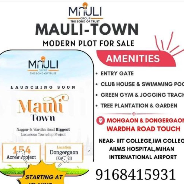 Mauli Town - Nagpur's RERA Registered & NMRDA Sanctioned Residential & Commercial Plots-9