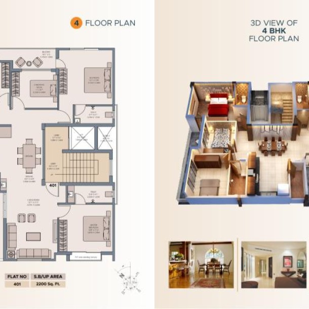 Luxury Apartments in Nagpur | ₹6500/Sq Ft | RCC Framed Structure-3