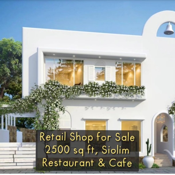 Retail Shop for Sale in Siolim Marna - ₹5 CR, Greek Design-1