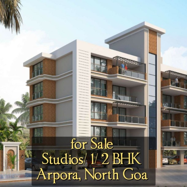 Studios & 1/2 BHK Apartments in Arpora, Goa - From ₹54 Lakh-1