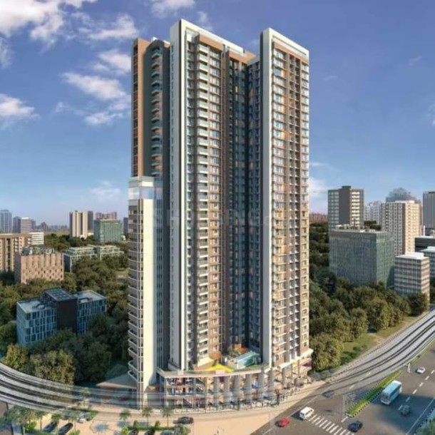 Sunbeam, Andheri West: 2BHK 653 sqft Flat with Balcony in G+40 Tower | Book Now!-2