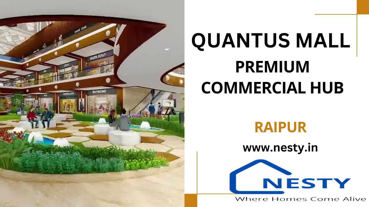 QUANTUS MALL: Premium Commercial Hub on Ring Road No 1, Raipur, Raipur for Your Business