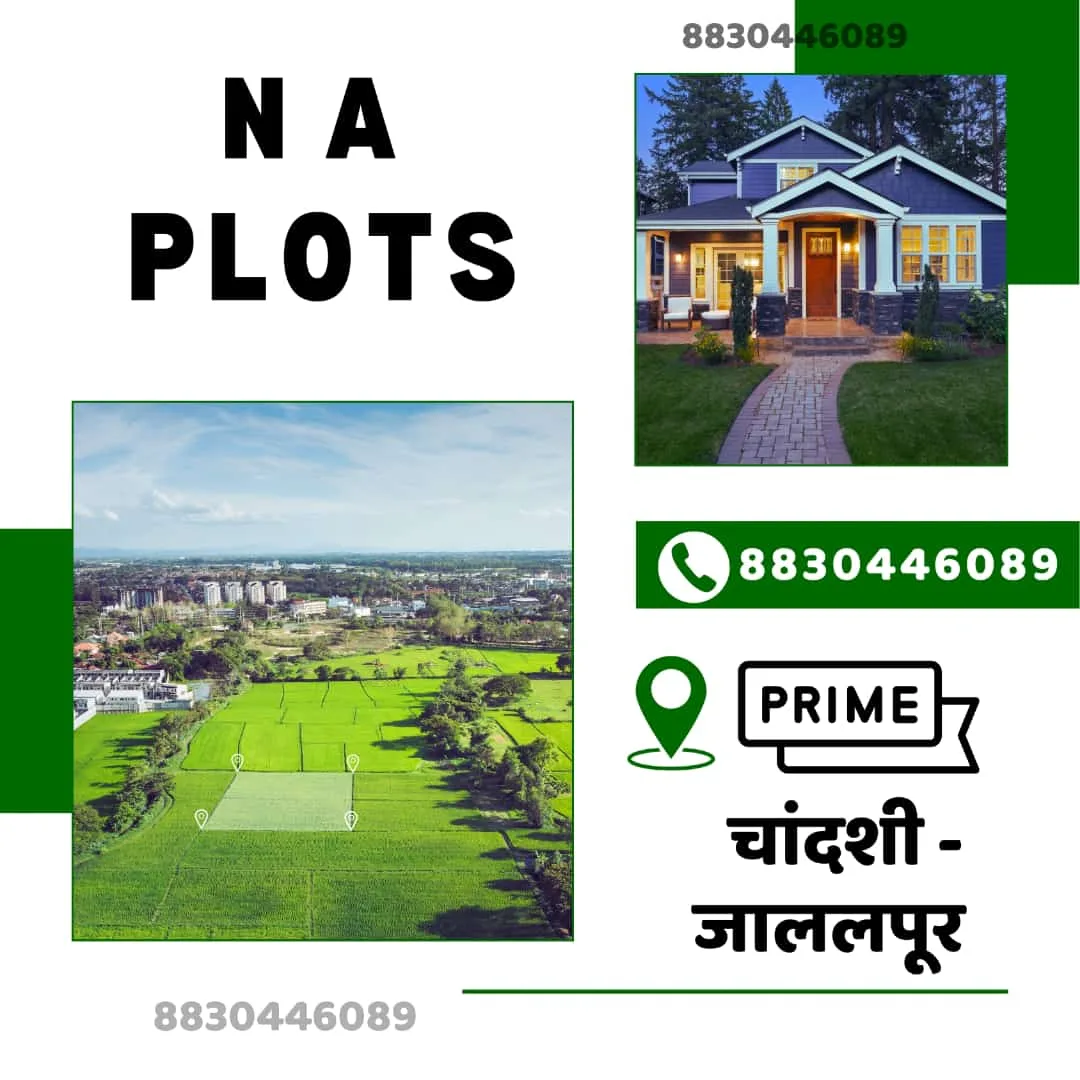 NA Plot for Sale in Chandshi Jalalpur, Nashik | ₹3333/Sq Ft | Prime Residential Land