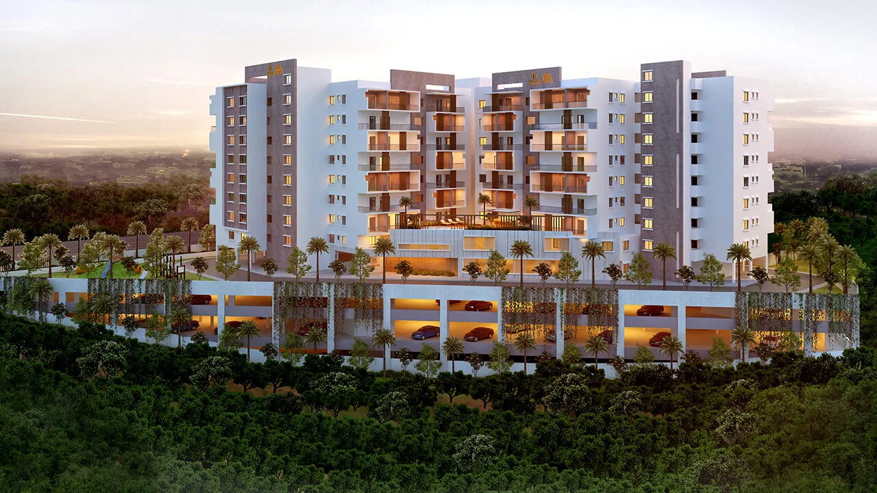 PVR ANMOL Hill top apartments at bachupally