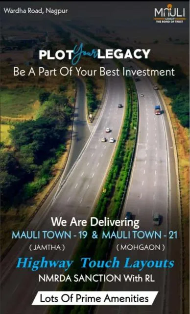 Mauli Infratech - NMRDA Sanctioned RL Plots near VCA Stadium, Wardha Road Nagpur