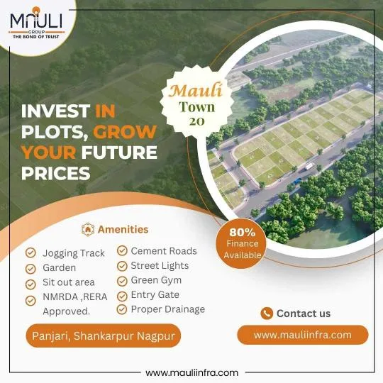 Nagpur's Prime Residential Plots for Sale - Mauli Nagar, Shankarpur Road
