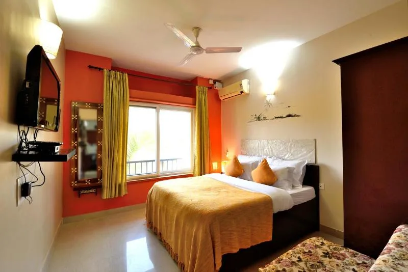 1 Bhk 60sqmt flat Pool facing for sale in Arpora, North-Goa.(85L)