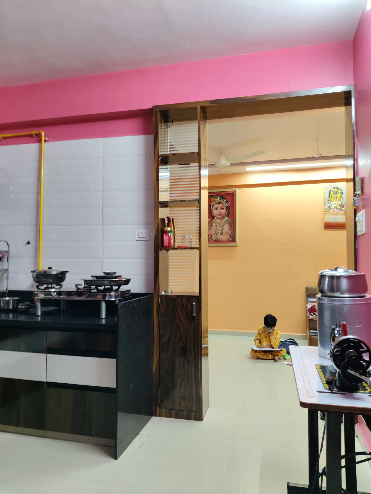 For 3bhk Fully furnished flat in Dindoli Surat Gujarat