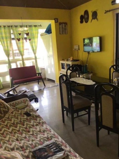 2 Bhk 156sqmt with terrace, Semi-furnished for Sale in St.Cruz, North-Goa.(1Cr)