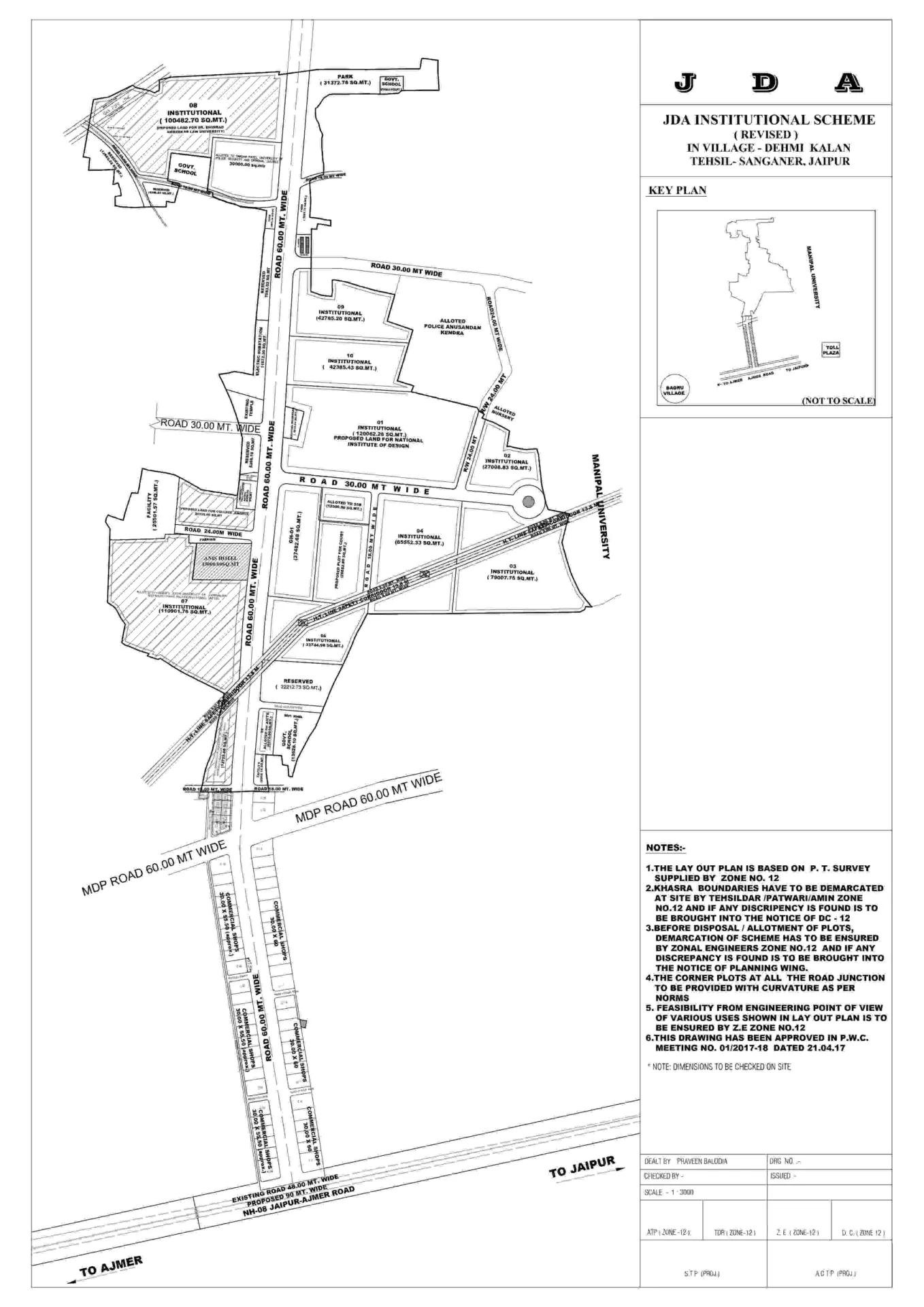 JDA Approved Plots Near Manipal Jaipur – 900 to 6300 Sqft @ ₹4100/Sqft