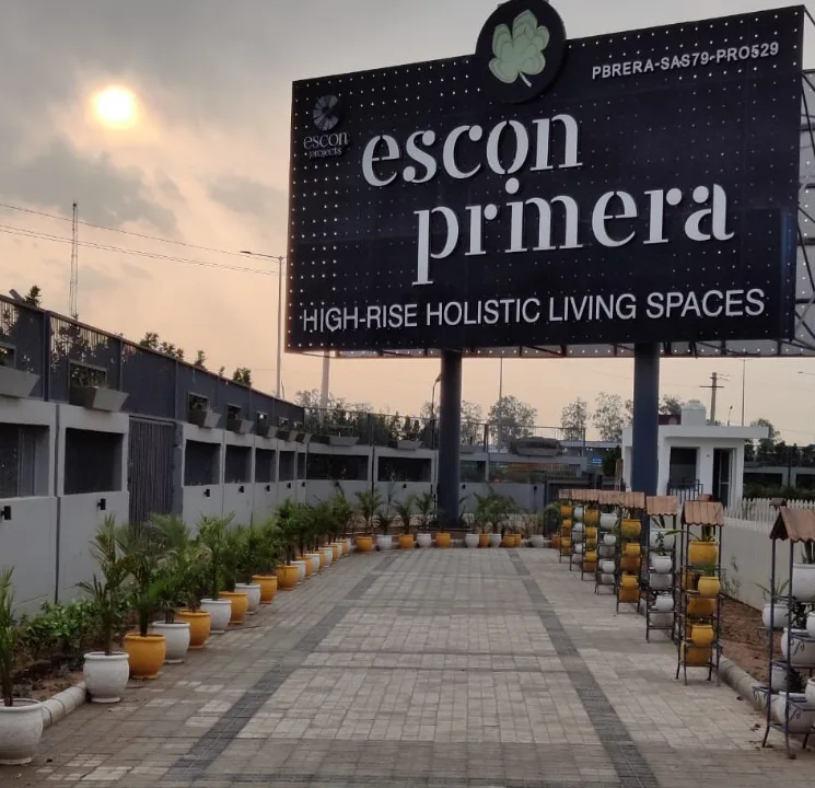 2 BHK in Escon Primera, Zirakpur, Aerocity