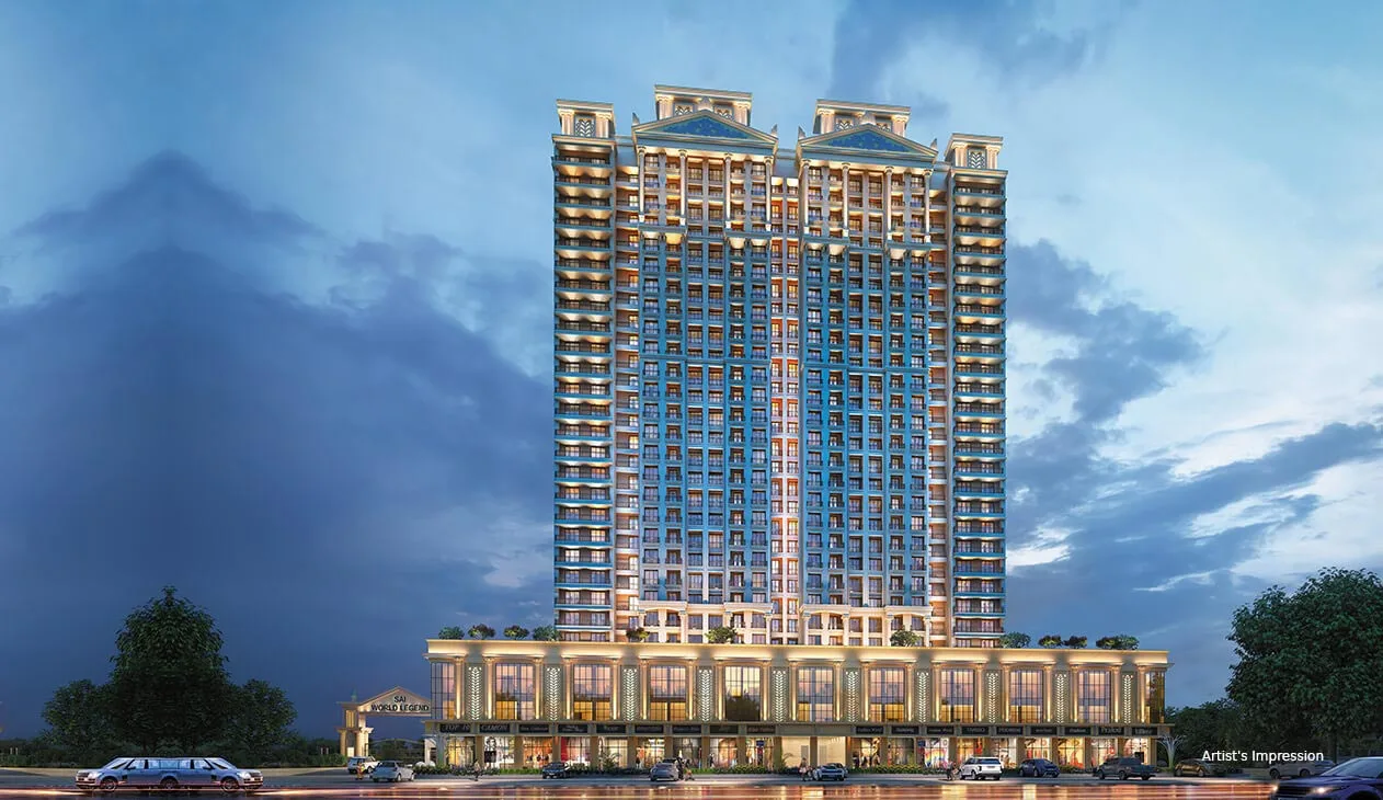 2 BHK for sale in Sai World Legend, Shahad - Kalyan west