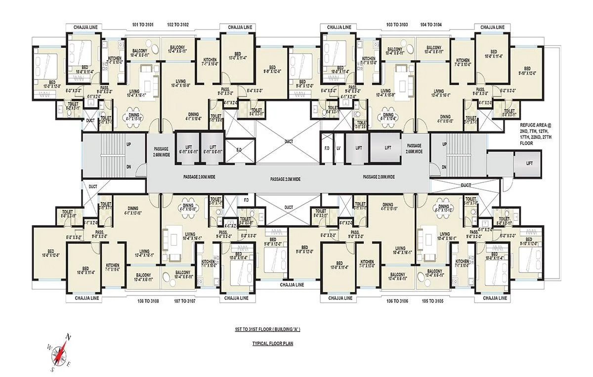 3 BHK for sale in Tharwani Mejastic, Khadakpada - Kalyan west