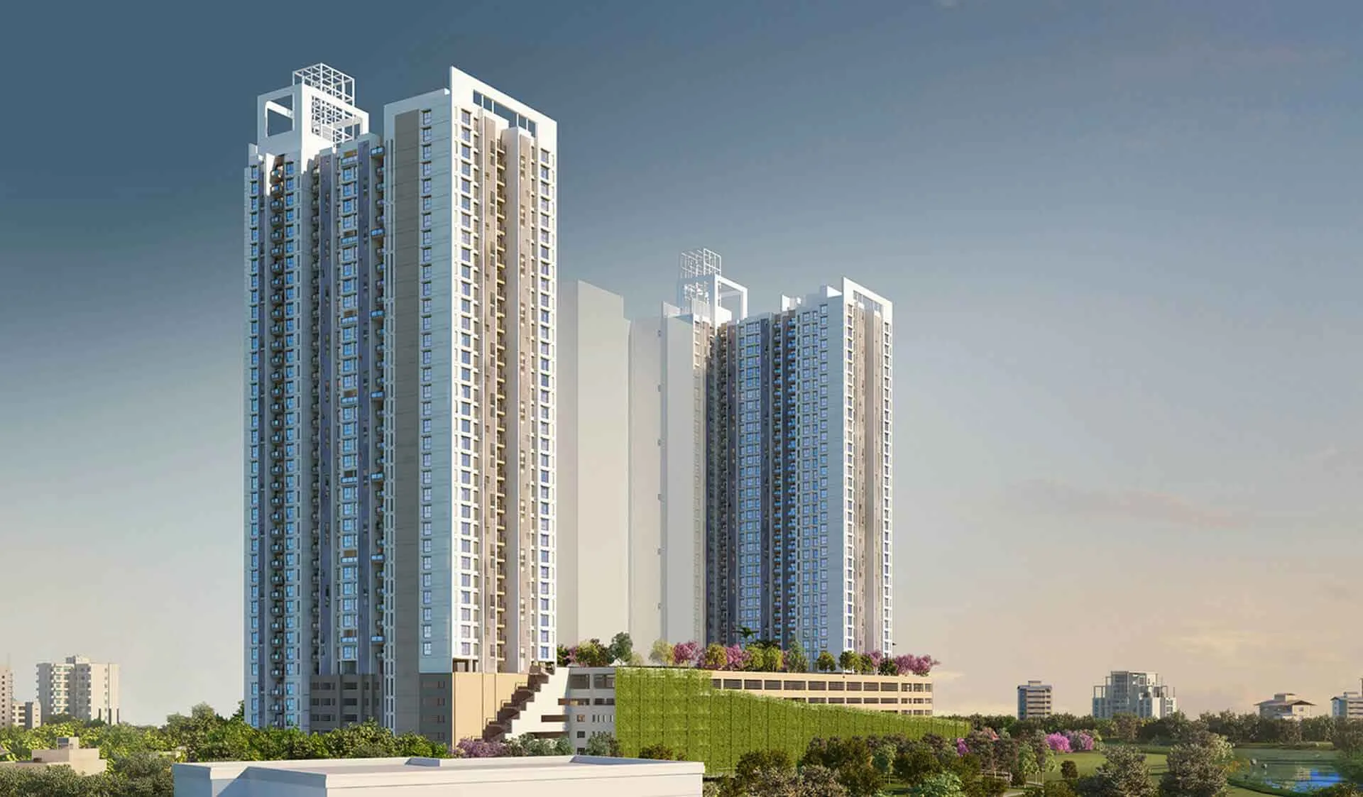 2 BHK for sale in Birla Vanya, Kalyan - West