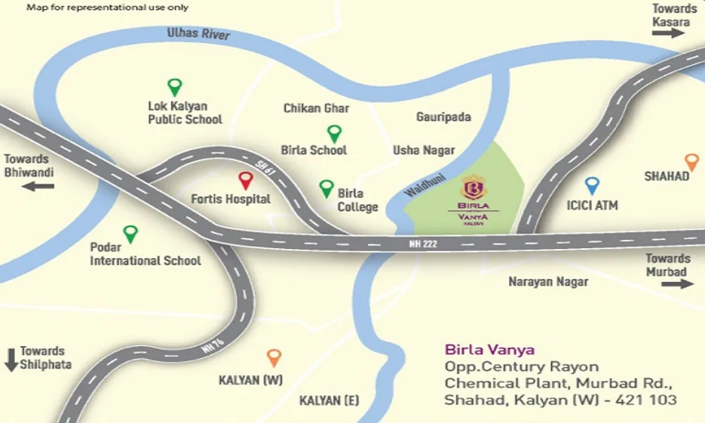 2 BHK for sale in Birla Vanya, Kalyan - West