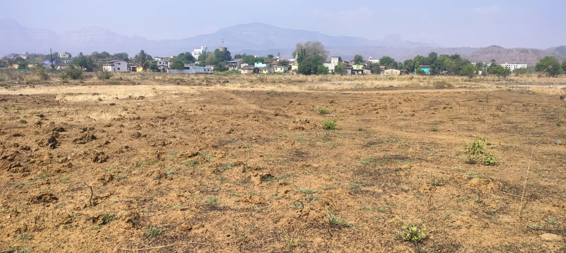 Agriculture land 34 goontha near river near Shelu near karjat