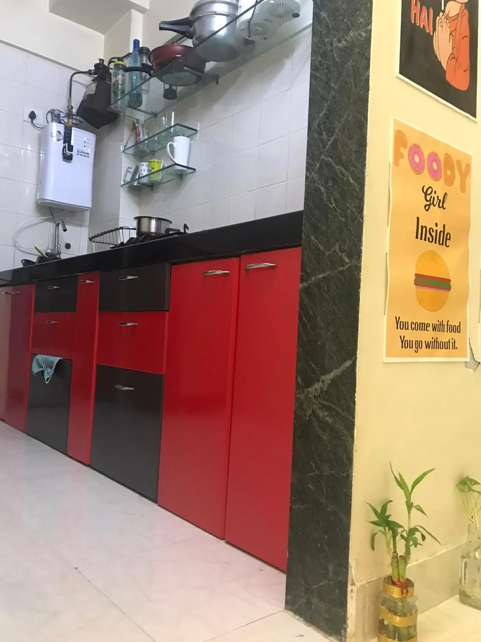 Rent a Comfortable 1BHK Semi-Furnished Flat in  Kshitij CHS