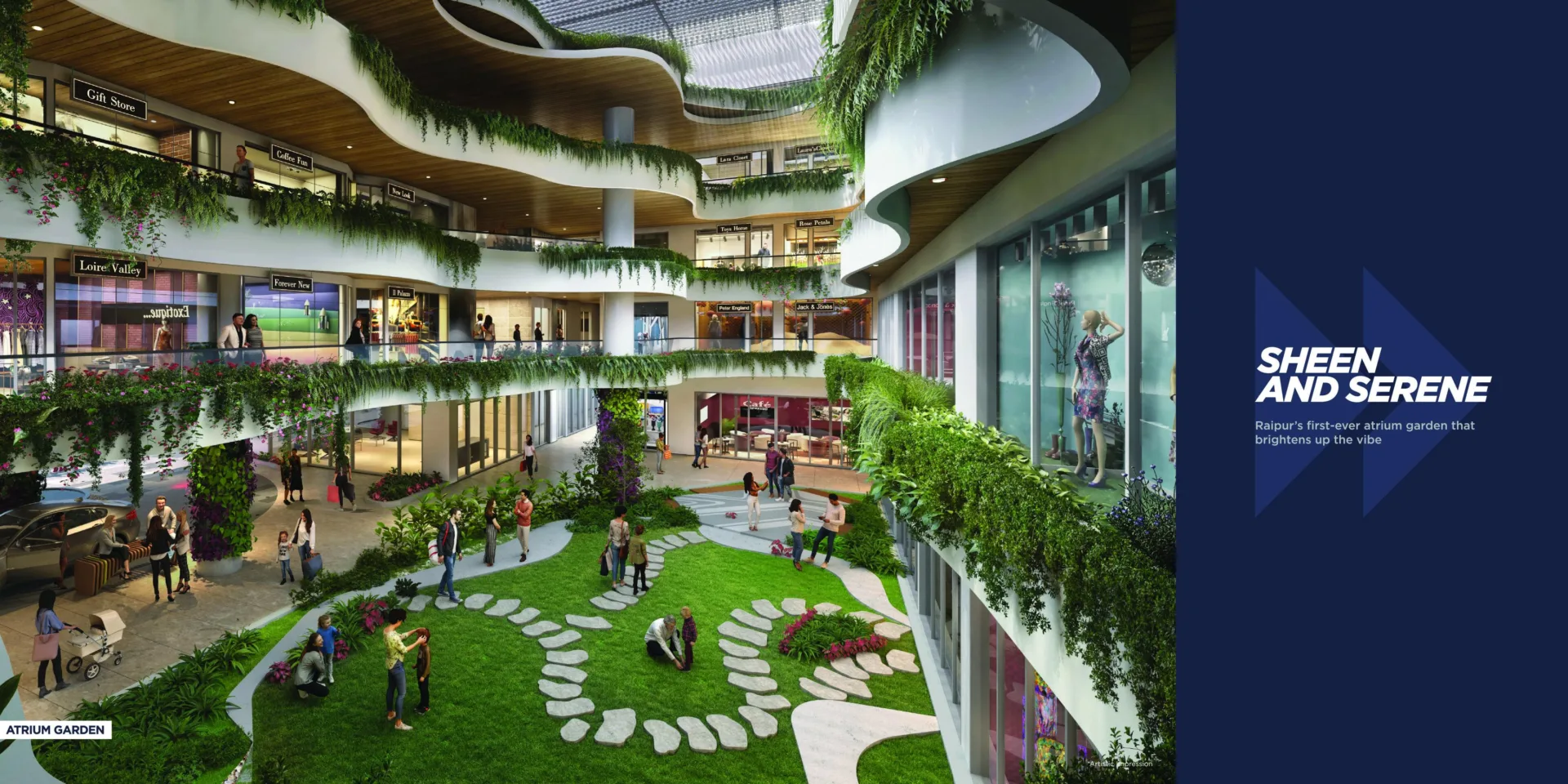 Wallfort Omega: Raipur's Grand Commercial Landmark for Retail, Offices & Shops | Prime Location