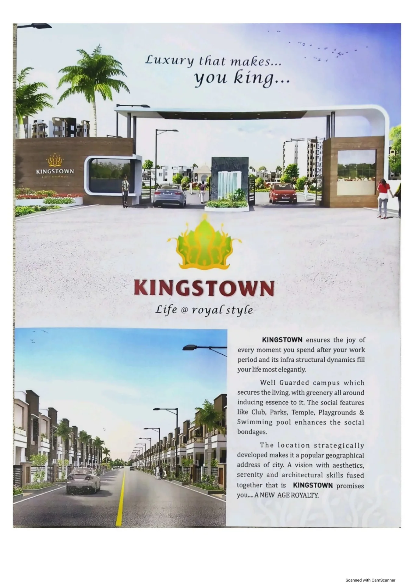 Kingstown Housing Project: Luxury 2BHK, 3BHK & 4BHK Duplex Homes in Raipur | Modern Amenities